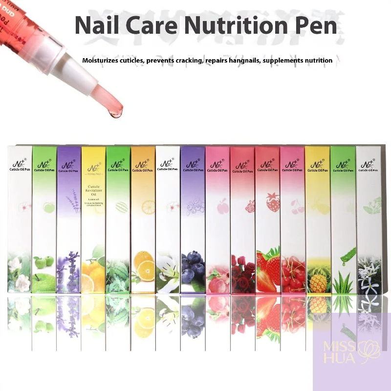 น้ำมันบำรุงเล็บ HUA ปากกาบำรุงเล็บ น้ำมันบำรุงเล็บ 15 กลิ่น 5 มล. เจลทาเล็บ บำรุงผิว ปากกาดูแลเล็บ บำรุงเล็บมือ