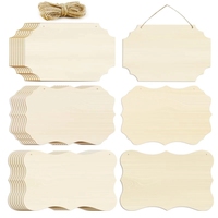 3pcs Wooden Door Hanging Ornament Multi Type DIY Paingting Pendants for Pet Home Door Hanging Decorations Kids Gifts Supplies