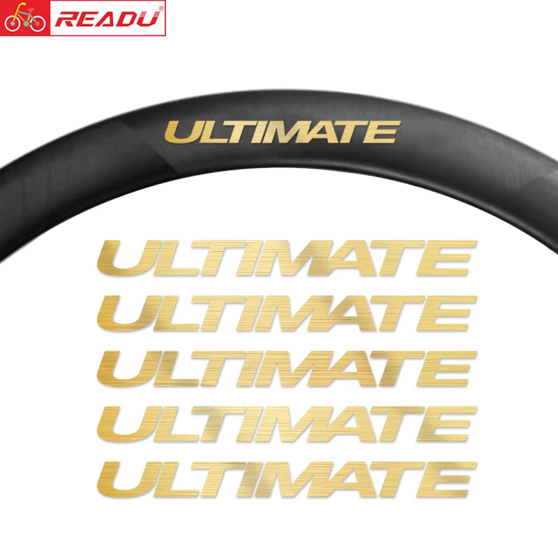 READU COSMIC ULTIMATE Road Bike Wheelset stickes decals bicycle Wheel rims stickers 12mm width for two wheels