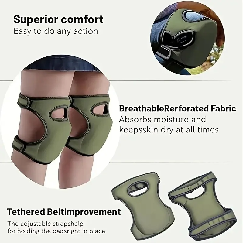 

Neoprene Waterproof Knee Pads Outdoor Gardening Knee Cushion for Weeding Trimming Work