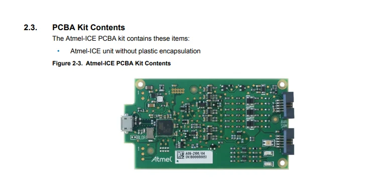 ATATMEL-ICE-PCBA Embedded Solutions  Module Development Board