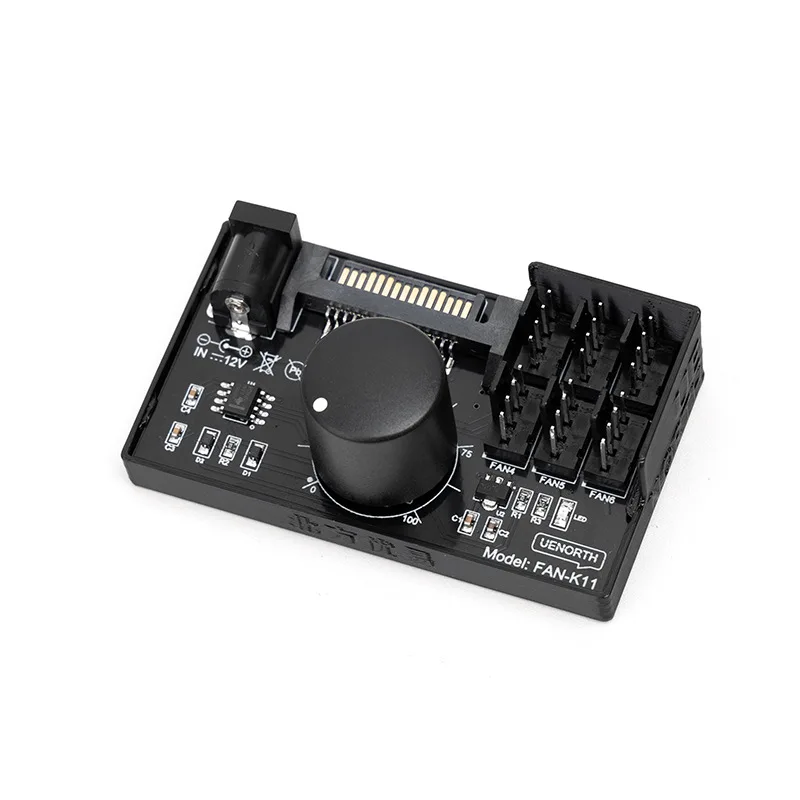 Computer Fan Governor/high Power Hub Controller NAS Server Fan Speed Control PWM Speed Regulation