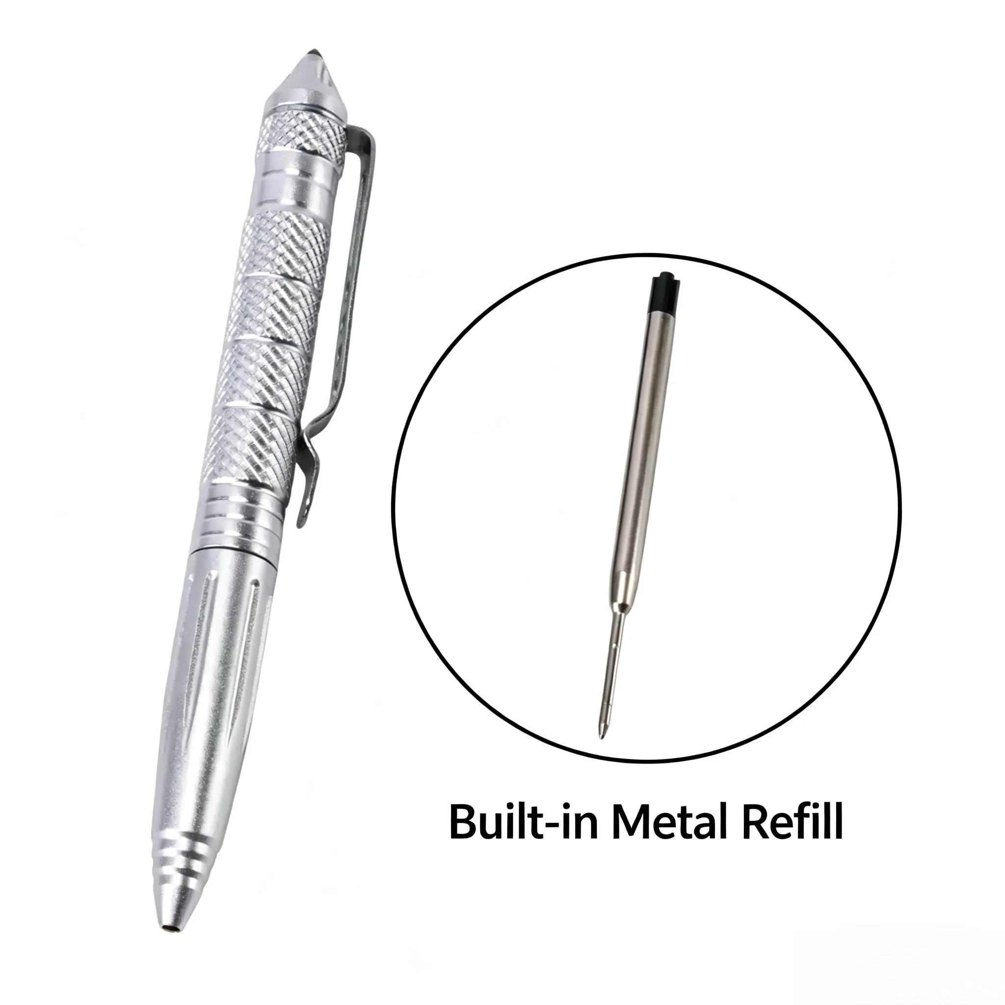 ปากกายุทธวิธีอเนกประสงค์ป้องกั - Tactical Pen Tool บทวิจารณ์และราคา