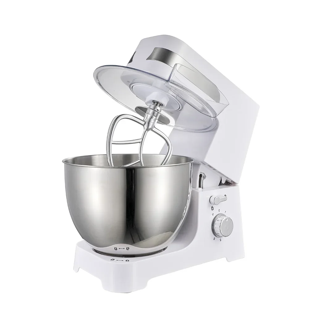 CX-6102 7L 8L 6 Speed Turbo 1200W Home Kitchen Flour Dough Egg Cake Electric Stand Food Mixer with Meat Grinder Mixing Bowl