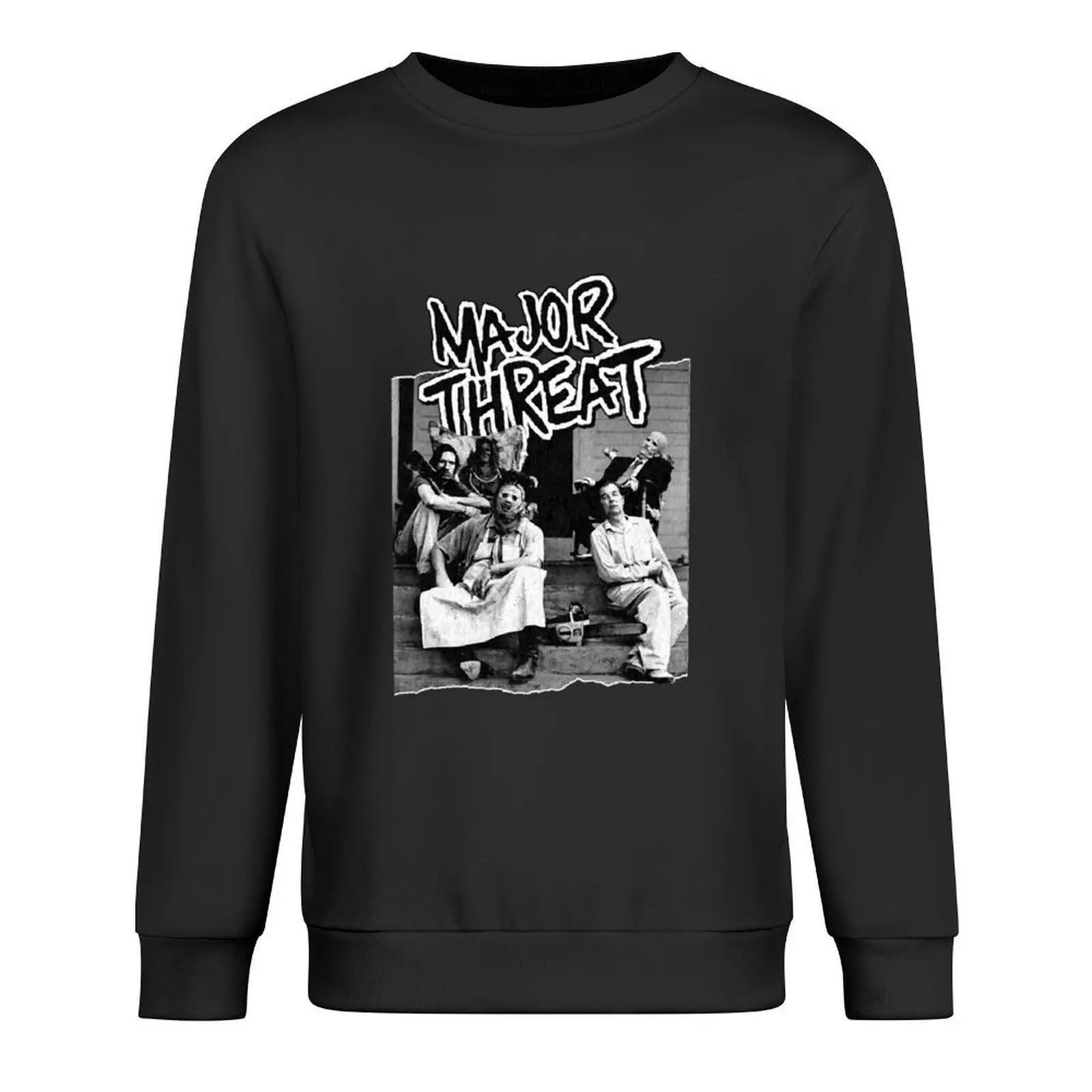 

Major Threat Pullover men's coat korean autumn clothes mens clothes clothes for men autumn sweatshirt