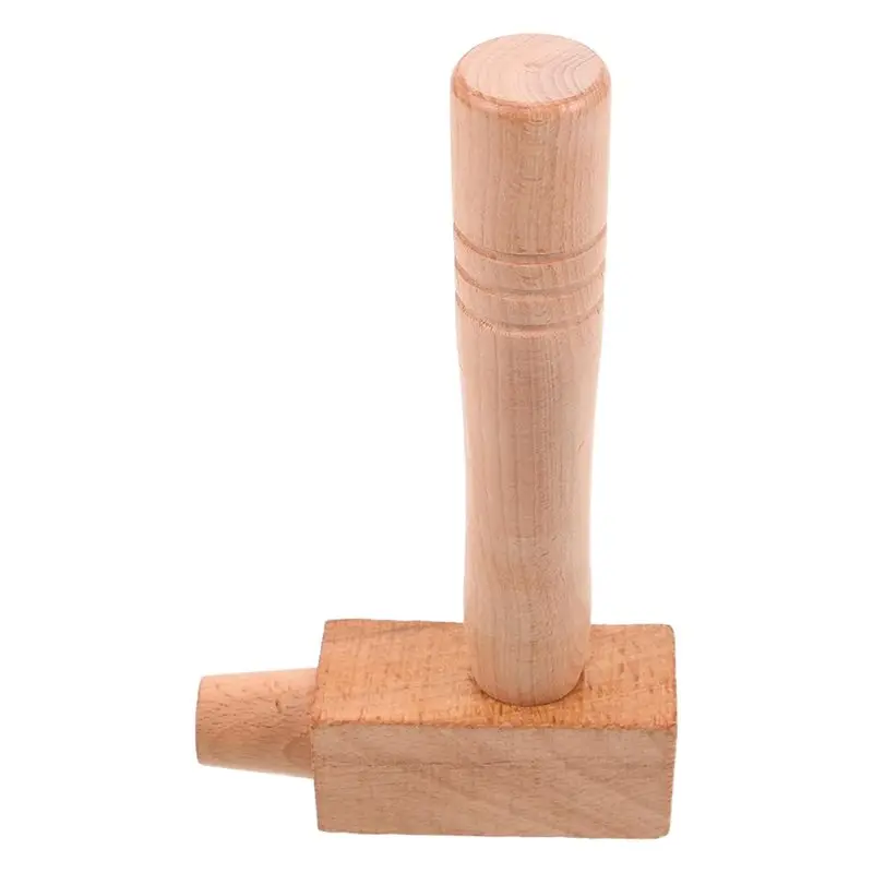 Auxiliary Mill Crank Handle For Stone Grain Grinder-Ergonomic Wooden Design For Enhanced Grinding Efficiency-A57X
