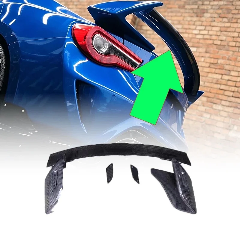 High Quality Wolf Style GT Large Rear Spoiler For 2012‑2020 Trunk Spoiler Wing Exterior Body Kits Auto Tuning Parts