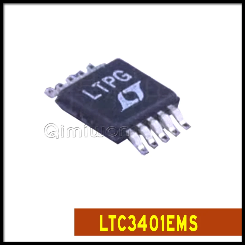 IN STOCK 10~50piece/LOT LTC3401EMS 3401EMS MSOP10 Silkscreen: LTPG