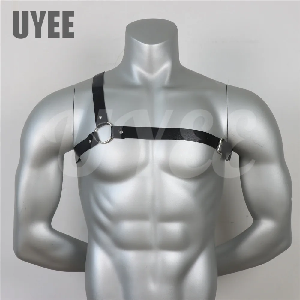 UYEE-Correias de peito para homens e mulheres, arneses sensuais, cinto ajustável, roupas góticas, techwear, bondage do corpo, acessórios Y2K