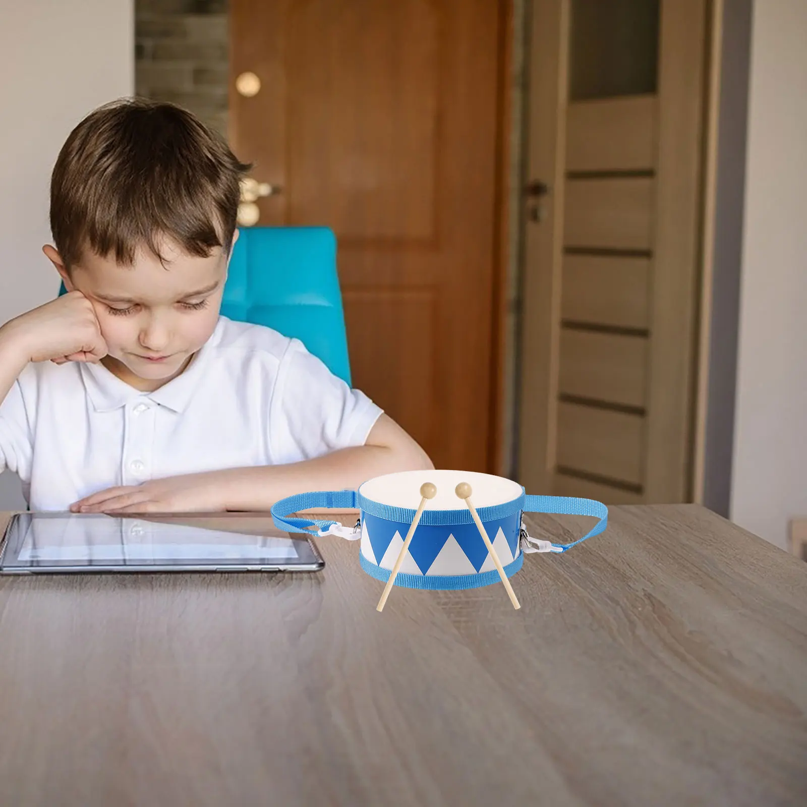 

Music Double-sided Drum Beat Drums for Musical Instrument Toddler