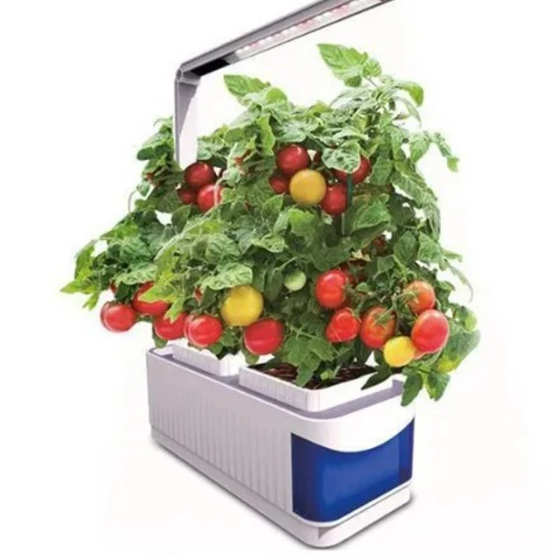 

Smart Hydroponics Indoor Smart Garden Flower Pot with LED Growing Light