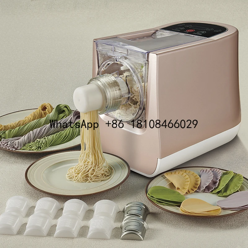 Extrusora de macarrones Ramen pequeña eléctrica automática para el hogar, Mini máquina para hacer fideos y Pasta