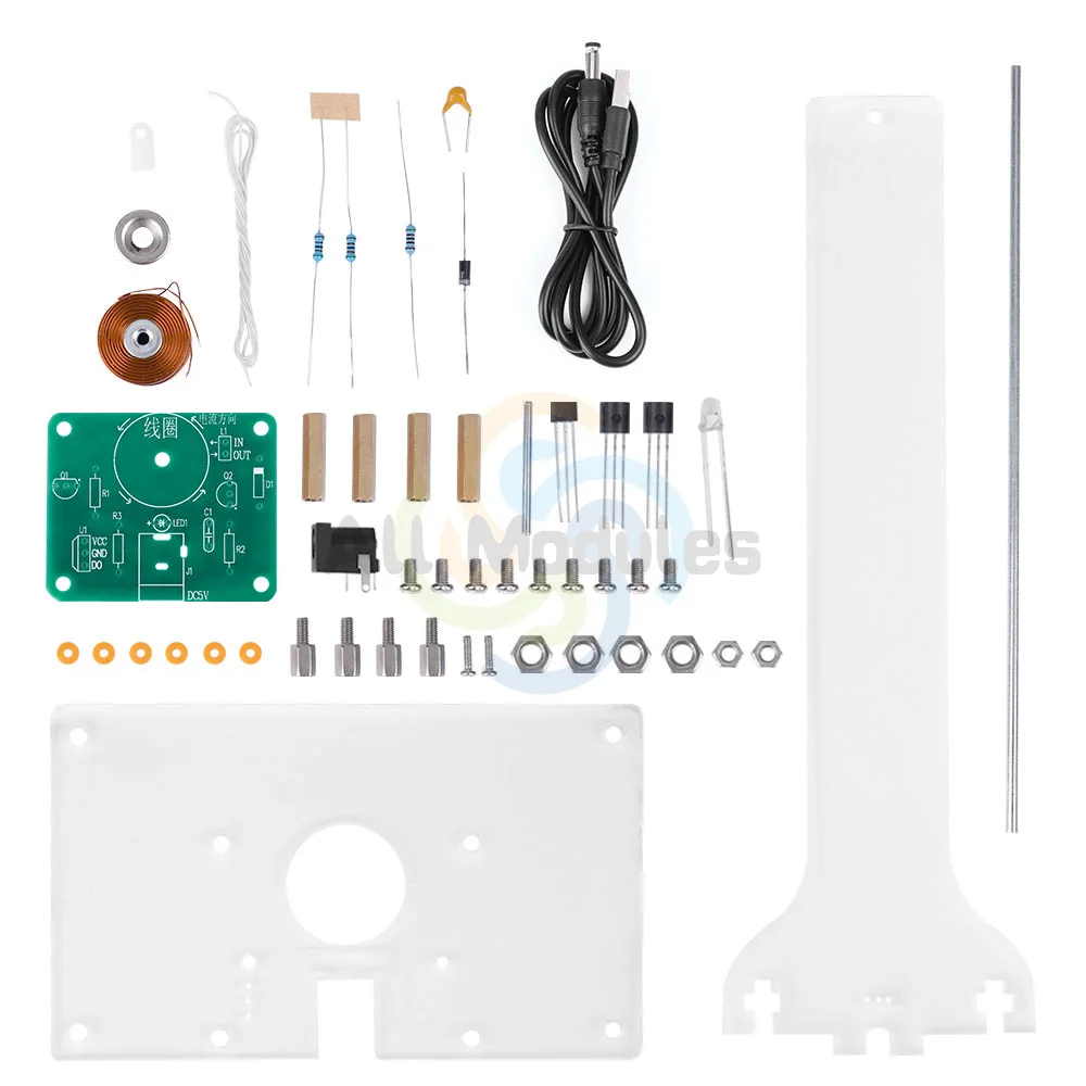 DIY elektroniczny zestaw huśtawek huśtawka elektromagnetyczna huśtawka indukcyjna nauczanie i praktyczne części do ćwiczeń spawalniczych