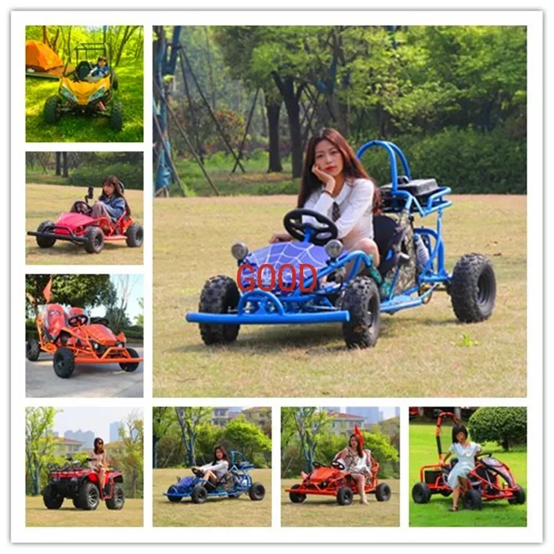 All Terrain Kart Four Wheels Off-Road ATV Double Petrol Electric