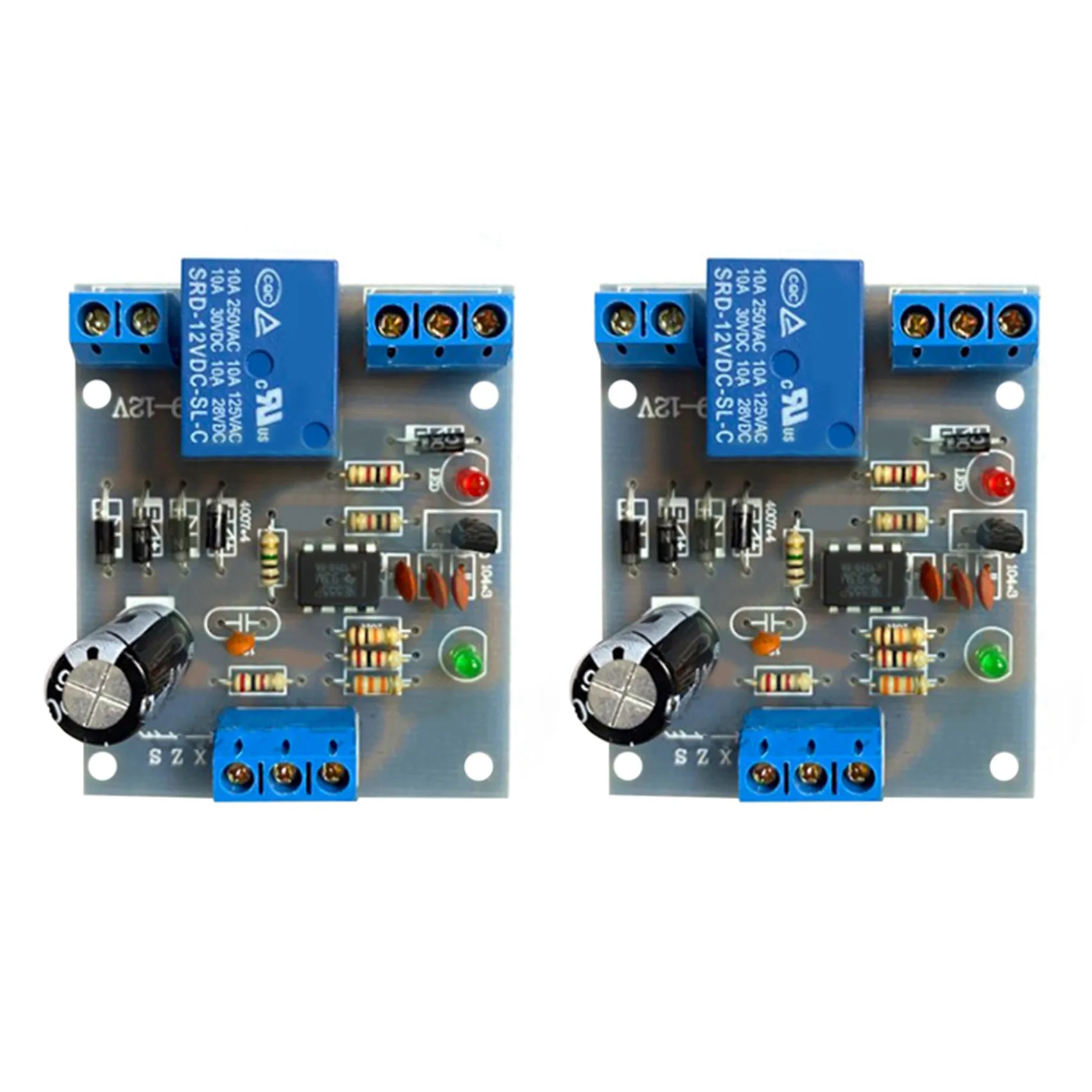 【Sleek Design】2X Water Liquid Level Controller Sensor Module Water Level Detection Sensor Pumping Drainage Protection Circuit Bo