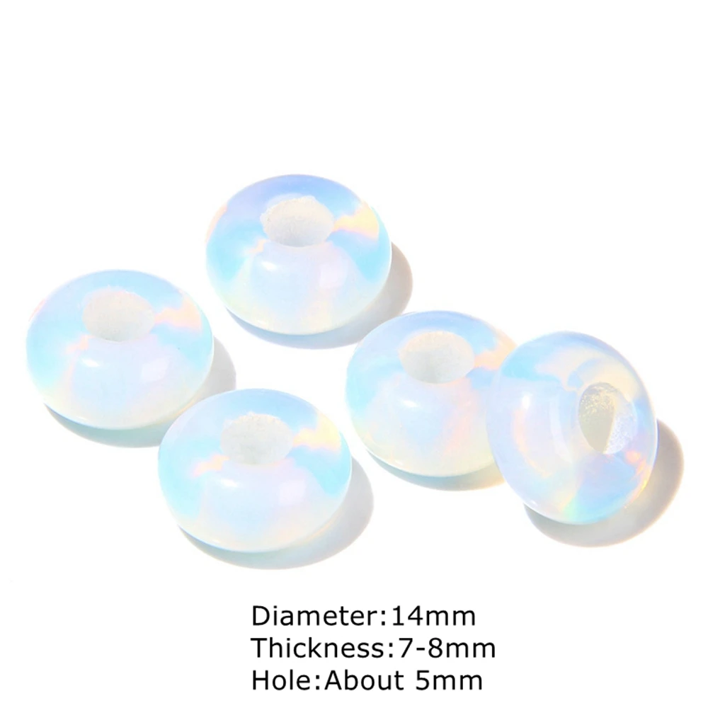 Wholesale Natural Stone Big Hole Beads