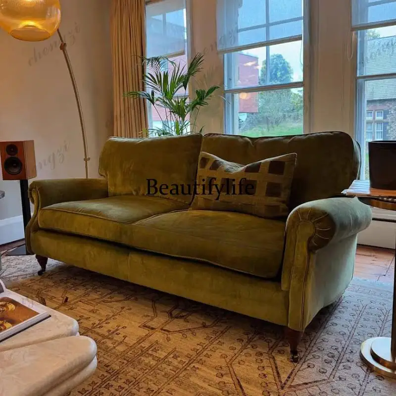 Blue Oversized Living Room Sofas Green Sectional Cute Luxury Sofa Living Room Boneless Lazy Divano Soggiorno Furniture For Home