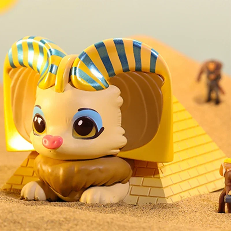 Caja ciega de la serie Pop Mart Yoki Travel Around The Word, bolsa de adivinación, caja misteriosa, juguetes, muñeca, colección de adornos de figuras de Anime bonitas