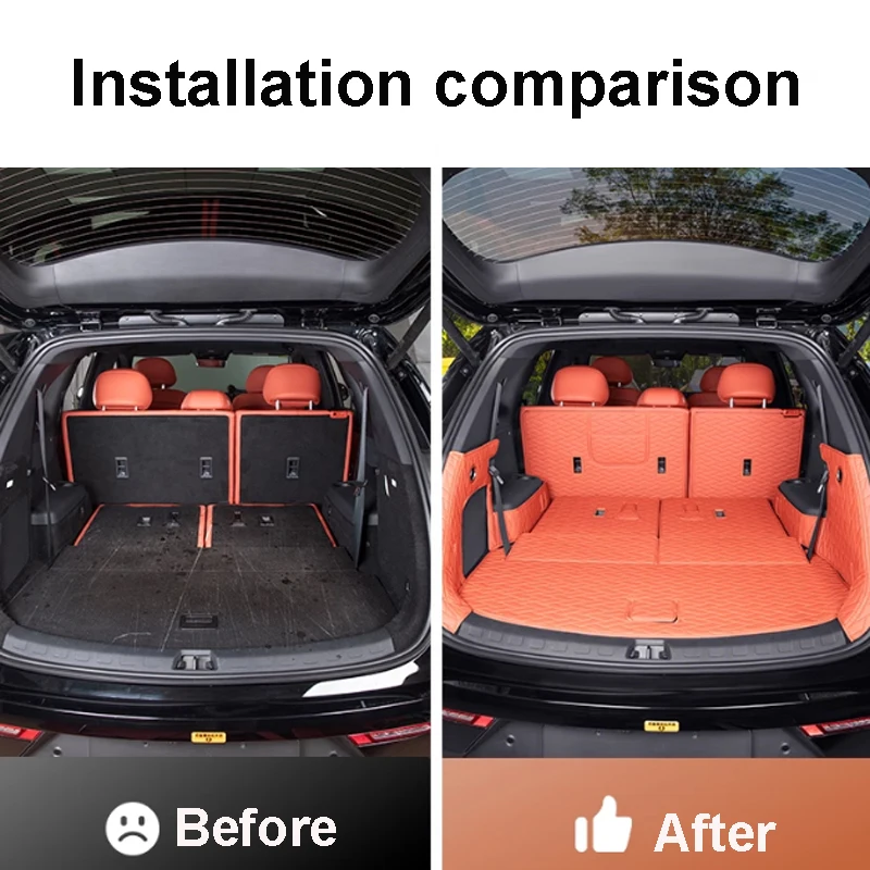 ل BYD Sealion 8 TANG L DM-i/EV 2025-2026 سيارة مغلقة بالكامل الجذع وسادة اللون الأصلي واقية الملحقات #2