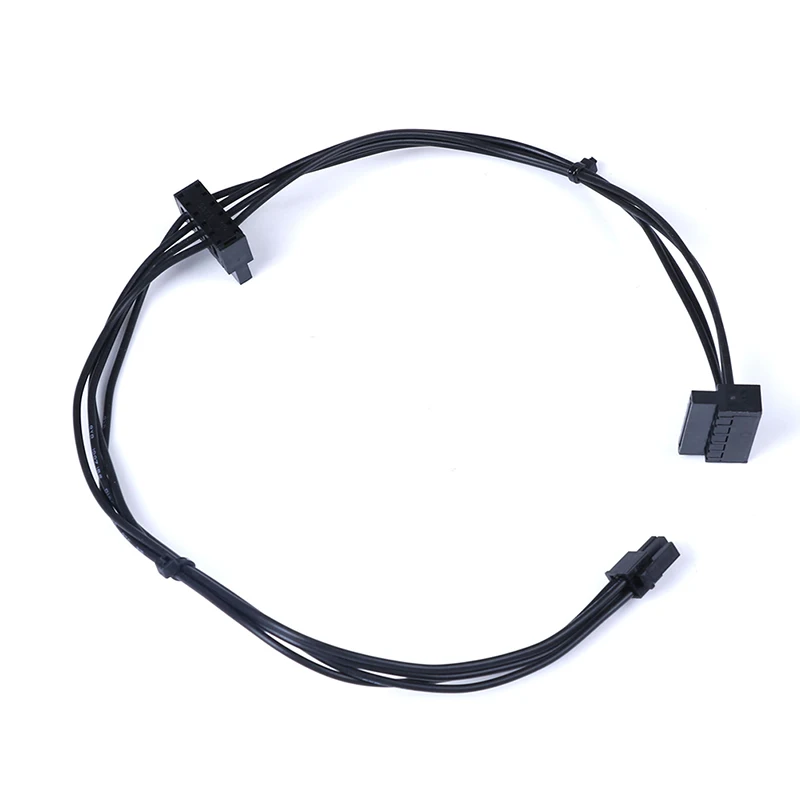 45CM Mini 4 Pin to 2 Sata SSD power supply cable for lenovo M410 M610 M415 B415