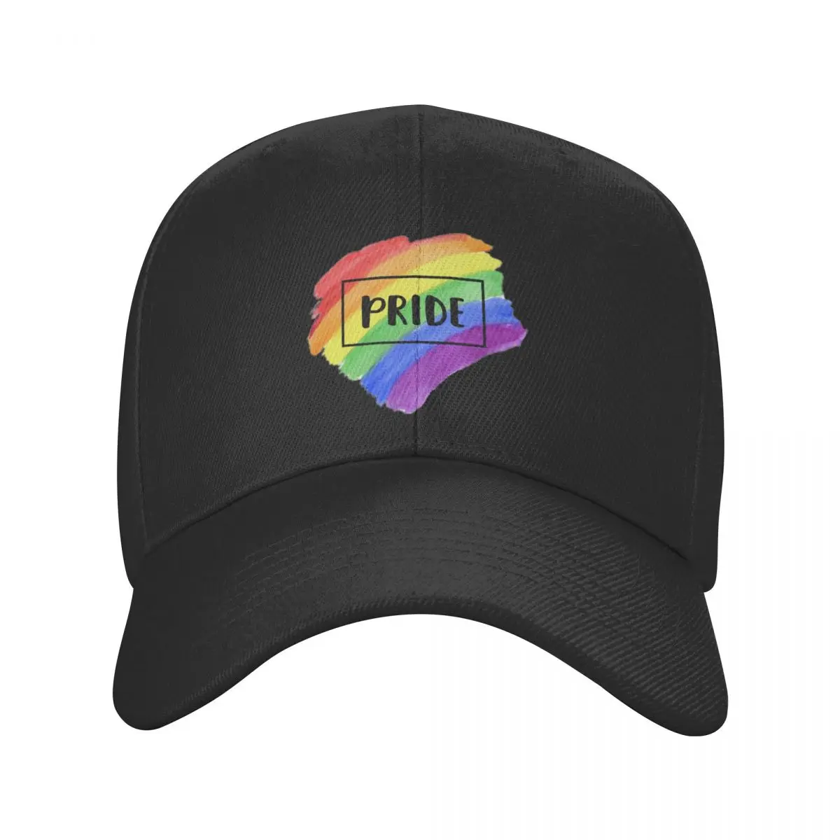 

Classic Unisex Rainbow LGBT Pride Baseball Cap Adult Gay Lesbian Adjustable Dad Hat for Men Women Outdoor Snapback Caps