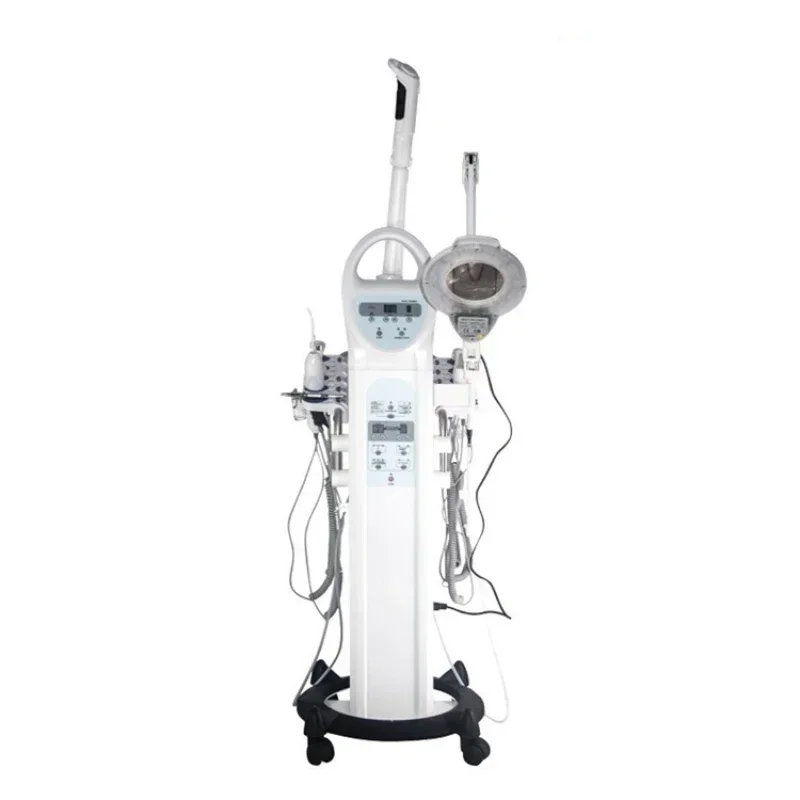 Best Selling Multifunction Beauty Equipment Ozone Hot Cold Facial Steamer With Magnifying Lamp