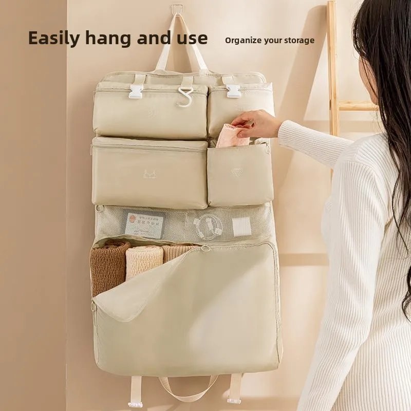 Travel Organizer Bag Seven-In-One Clothing Underwear Socks Separation Bag Convenient Carry-On for Business Trips And Vacations