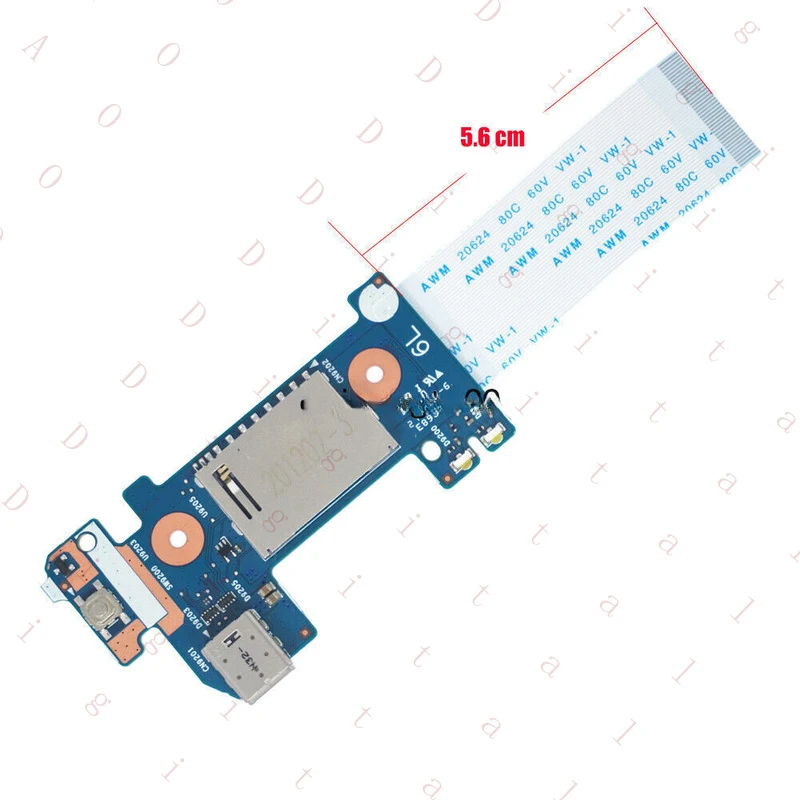 GQ-   Type-C Board for Laptop HP Pavilion 14-CF 14-DF 14-DK 14S-CF 6050A2979701