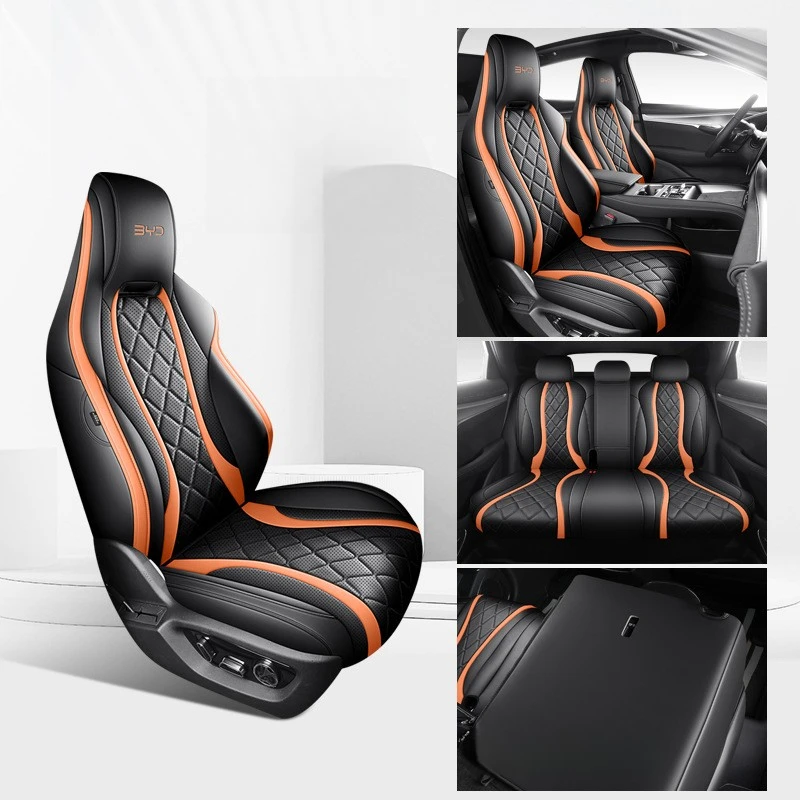 

Car Seat Covers For BYD Sealion 7 Sea Lion 07 EV 2024 2025 Full Covered with Front and Rear Full Set Seat Cushions Accessories