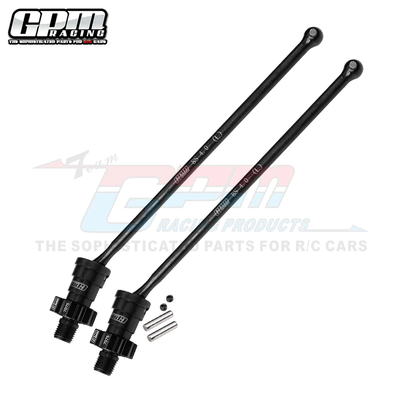 GPM Carbon Steel F/R Driveshaft & 7075 Alloy Hex For TRAXXAS XRT #7895 WideMaxx