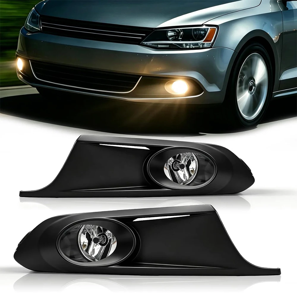 

Противотуманные фары для Volkswagen Jetta Golf Mk6 2011-2014, галогенные, передние, в стиле OEM, прямая установка