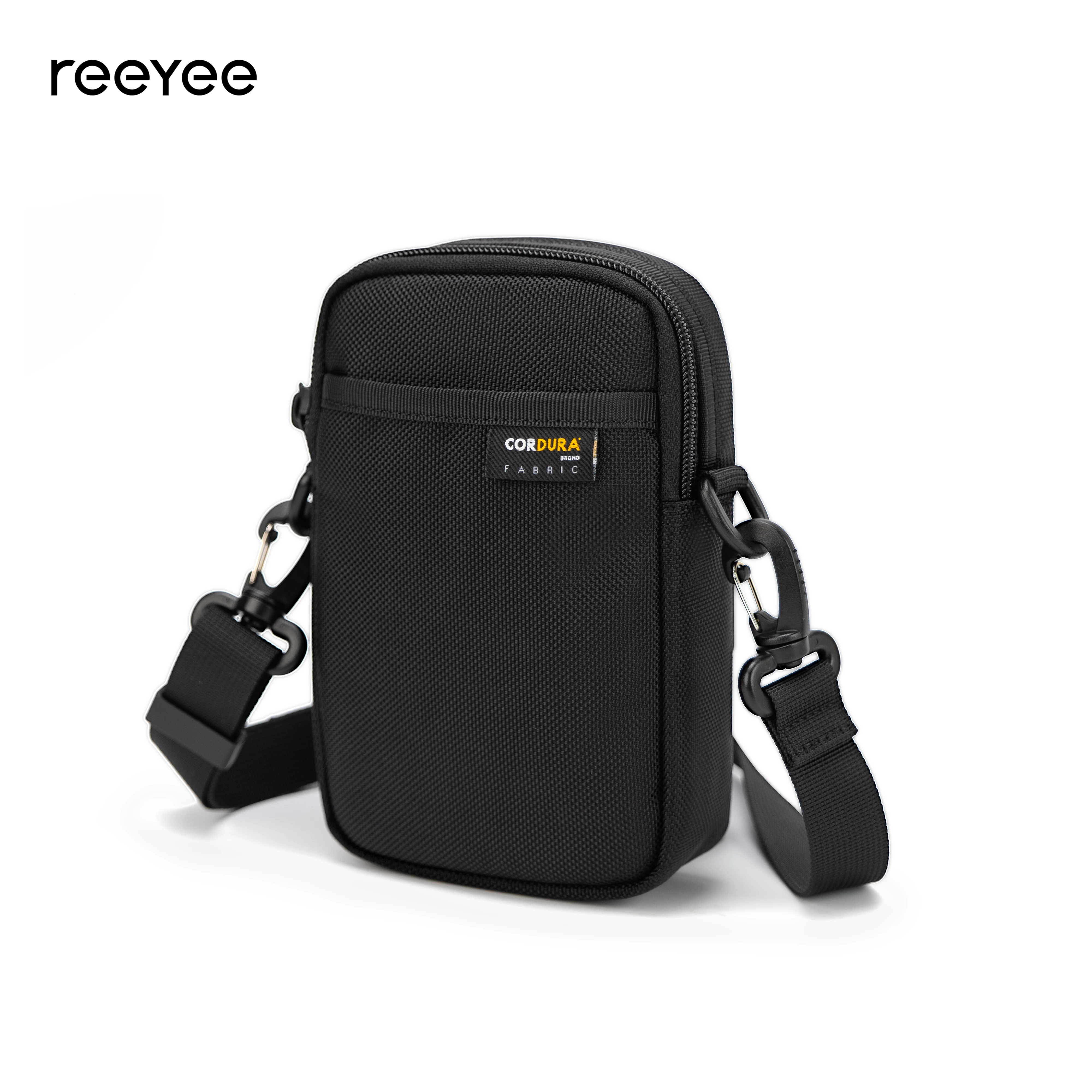ReeYee Waterproof Crossbody Phone Bag, 1L Compact Lightweight Sling Pack, Durable Cordura Anti-Scuff Shoulder Handbag