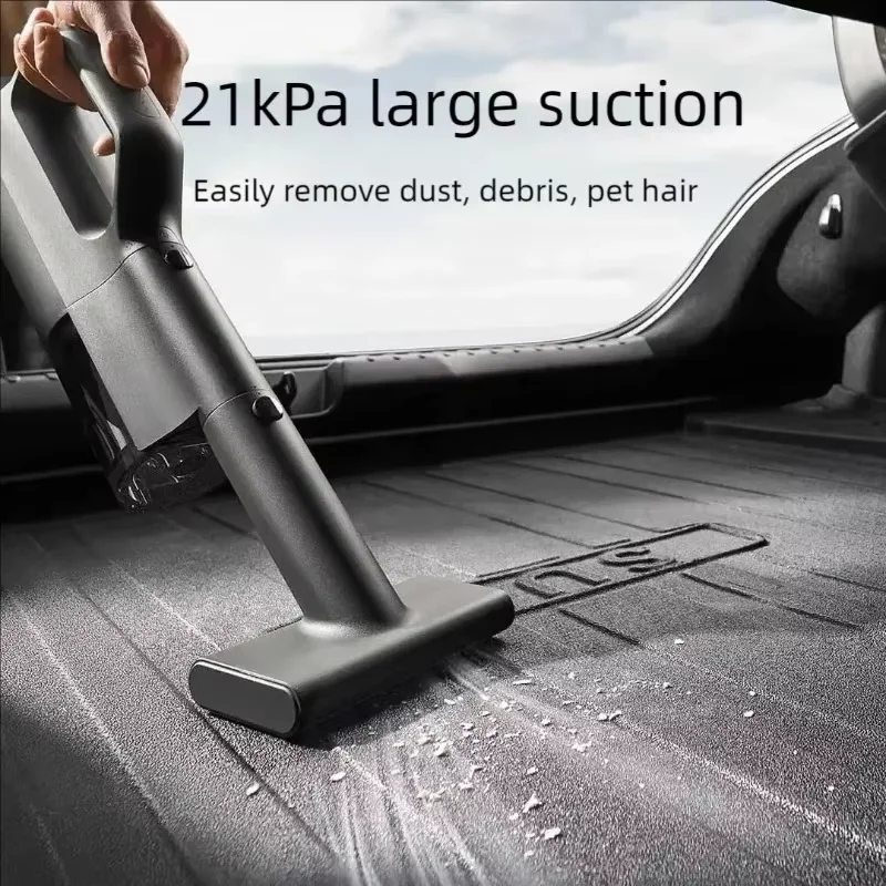 Xiaomi MIJIA Wireless Car Vacuum Cleaner 21kPa Suction Type-C Fast Charge 150mL Dust Cup 2400mAh Battery for Home Use
