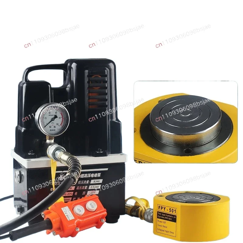 Ultra-thin hydraulic jack Separate jack Hydraulic cylinder 5，20，30，50，100，200 tons extended type