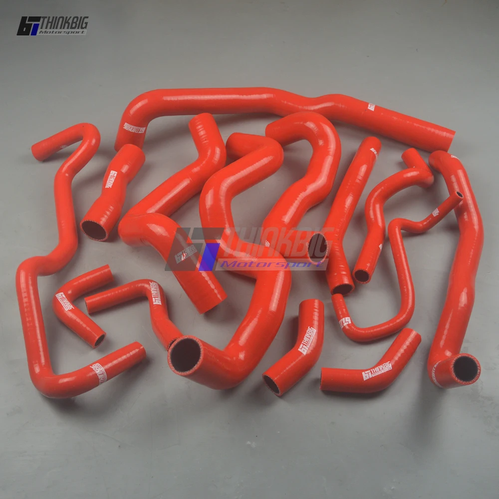 Silicone Radiator Hose Kit For 2005-2016 BMW Mini Cooper-S/JCW R55/R56/R57/R58/R59/R60/R61 N14/N18 1.6 Turbo (14pcs)