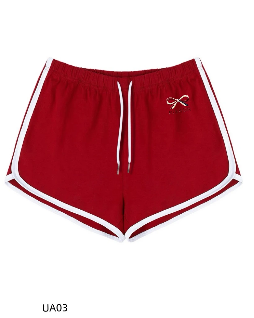 Summer New Women's Drawstring Cotton All-match Casual Shorts Outdoor Sports Running Training Quick-drying Yoga Pants