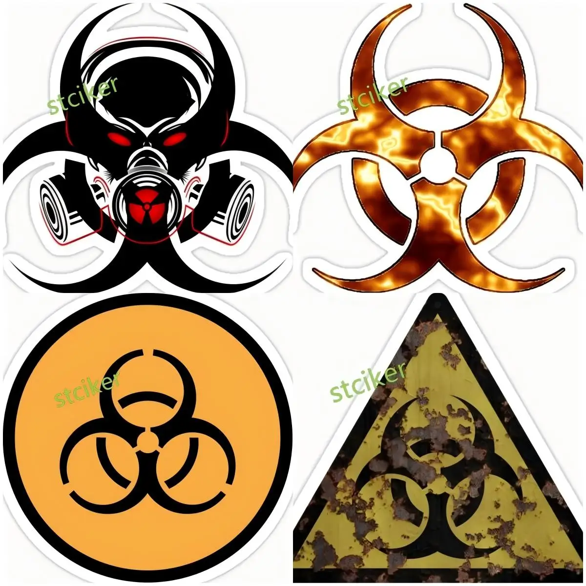 

Nuclear Radiation Decal Bumper Laptop Suv Decal Auto Exterior Waterproof Trunk Auto Mirror Motorcycle Sticker Car Decorationn