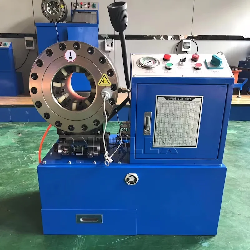 Best Selling Germany P32 Portable Excavator Hydraulic Hose Crimping Machine Rubber Product Making Machinery