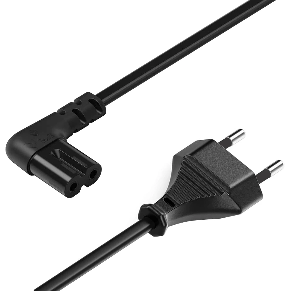 

Eu To Iec 320c C7 Ac Power Cord Schuko Cee7/16 To C7 Firgure 8 Power Lead Cable For Led Tv 3m/5m/1.5m/1m