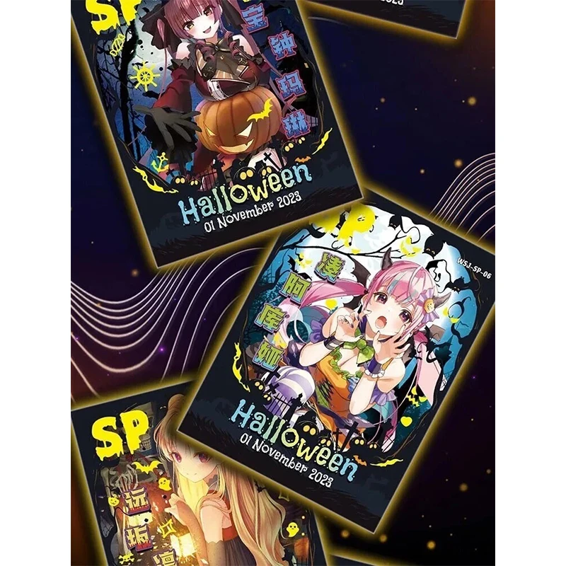 Re Zero Halloween Collectible Trading Card Booster Box, Rem Ram Anime Character Cards for Collectors, Display and Gifts view 2