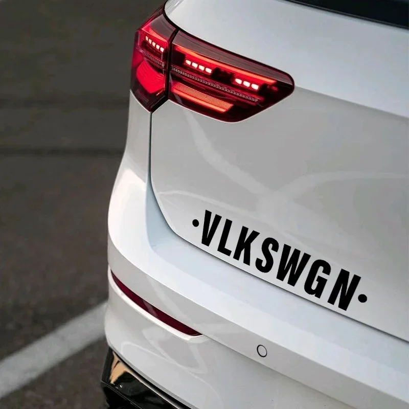Vlkswagn-ملصقات سيارة مقاومة للماء ، شارات نوافذ أمامية وخلفية ، ديكور إبداعي لـ vkswagn vw ، 1 ، جديد