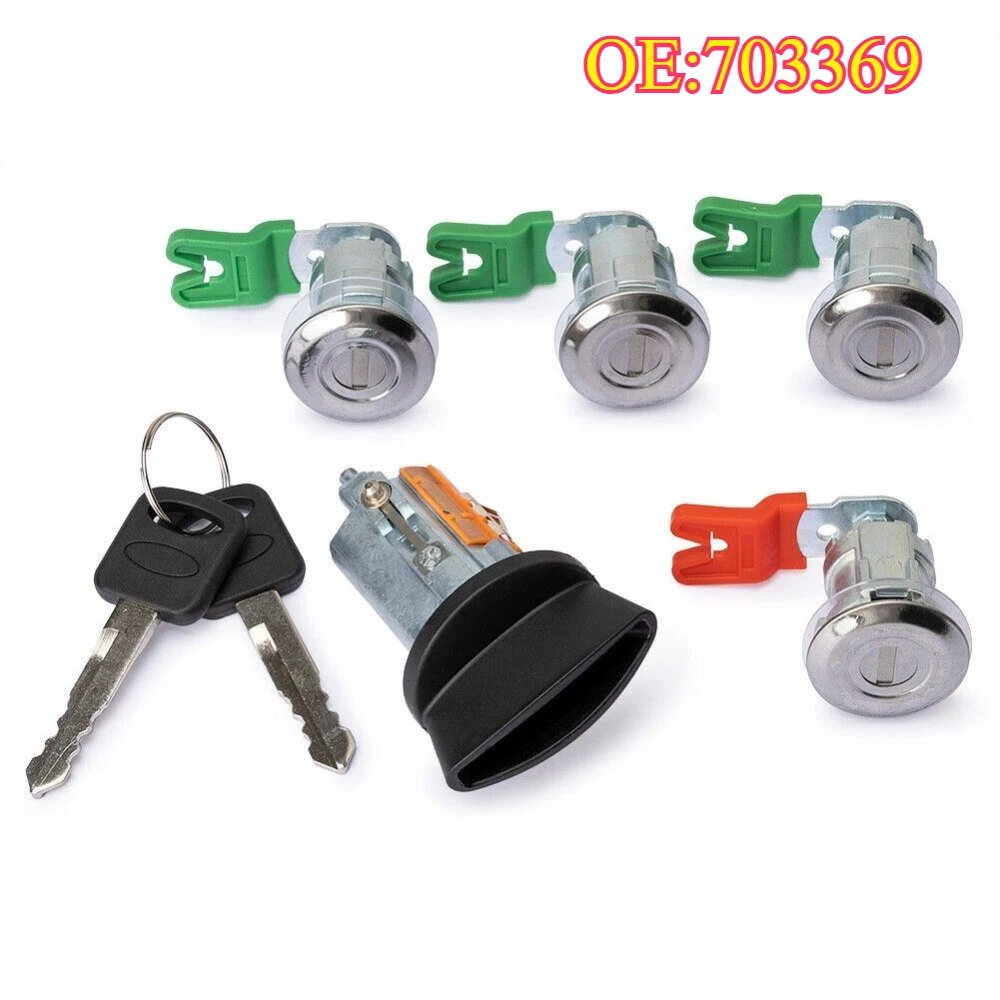 Alta calidad nuevo para 703369 707624C DL5886 cerradura de puerta de cilindro de encendido para Ford Ranger Econoline Van E150 E250 E350 para Mazda