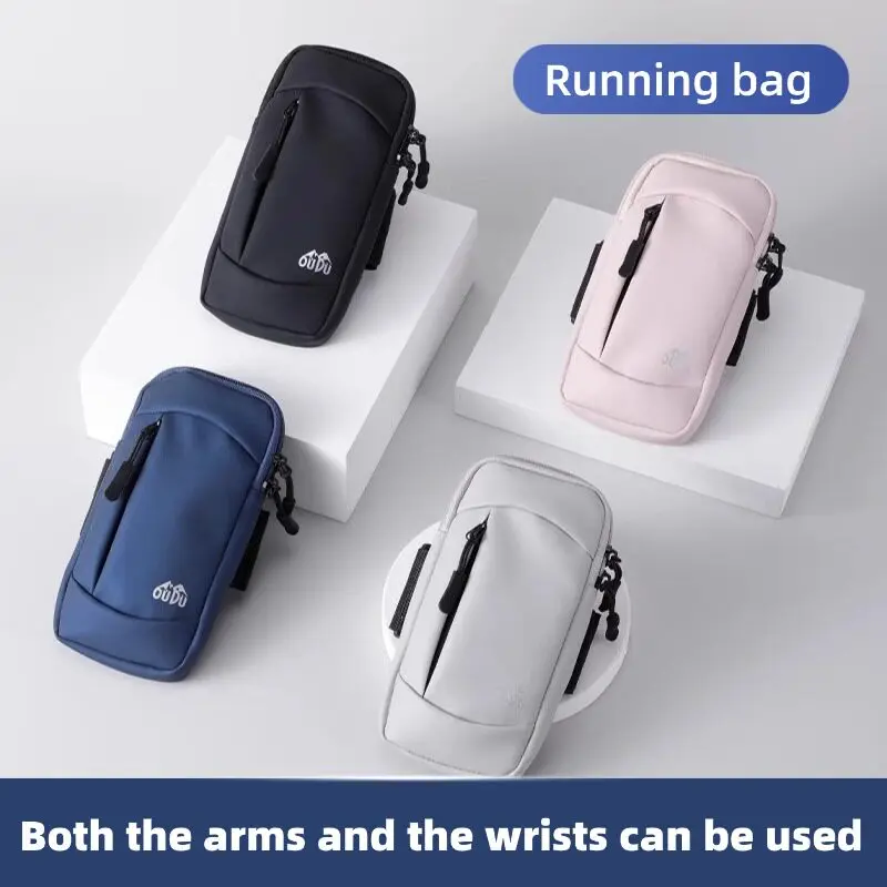 running-mobile-phone-arm-bag-wrist-bag-pu-material-sports-chest-bag-for-men-and-women-new-condition-summer-2024-collection