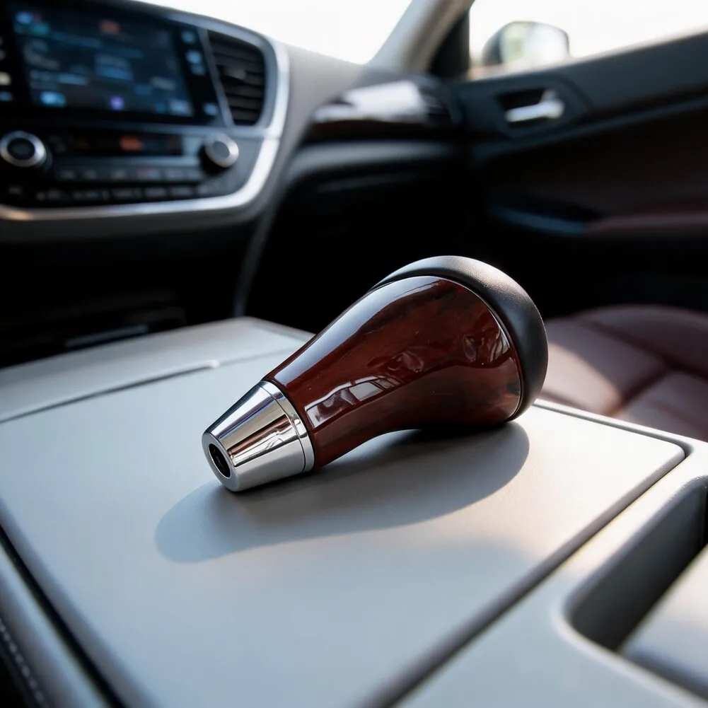 5/6 Speed 10mm Wood-Look Shift Knob For MERCEDES AUTOMATIC For A B C For E G CL For CLK SLK ML For S R CLASS, For W210 W220 W163