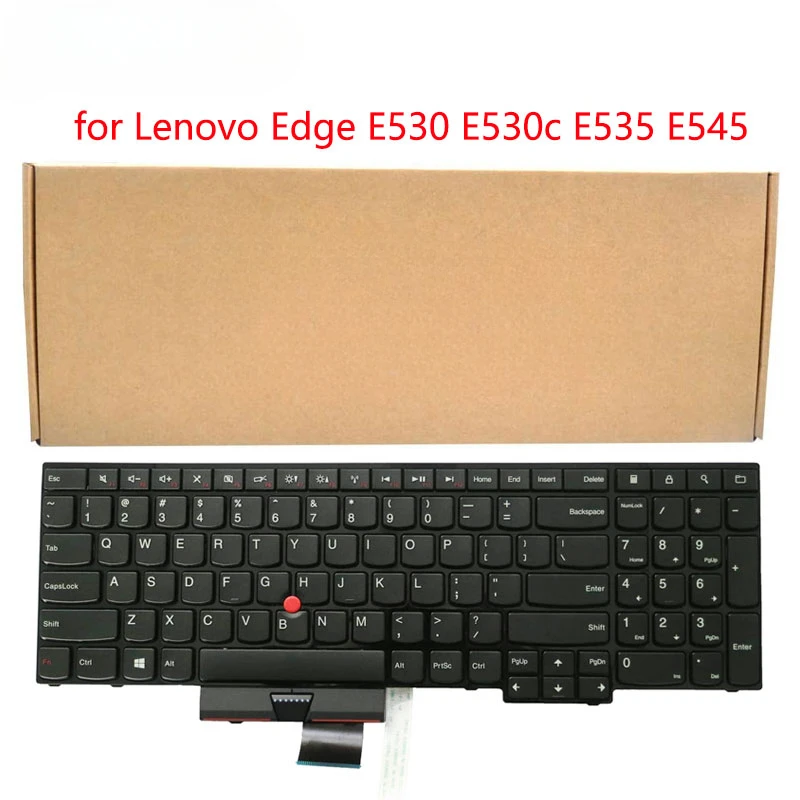 Laptop Replacement Notebook US Keyboard for Lenovo ThinkPad Edge E530 E530c E535 E545 No Backlight