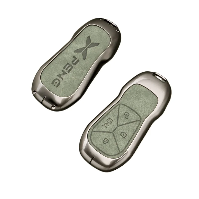 

Premium Zinc Alloy Key Cover Case for XPENG P7+/MONA M03/G6/G9 (2025) - Protective Key Fob Shell Keybag Keychain