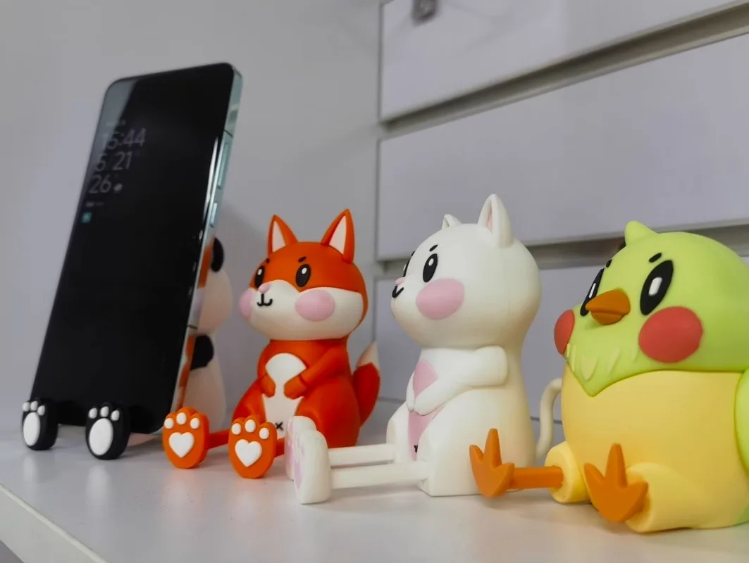 

Mini Cartoon Animal Bluetooth Speaker, Cute Mobile Phone Holder, Leg Extension Multi-function Wireless Speaker