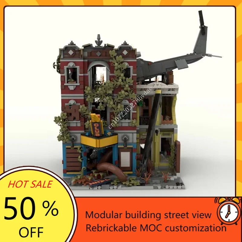 3470PCS Jazz Club MOC Kreative street view Modell Bausteine Architektur DIY Bildung Montage Modell Spielzeug Geschenke