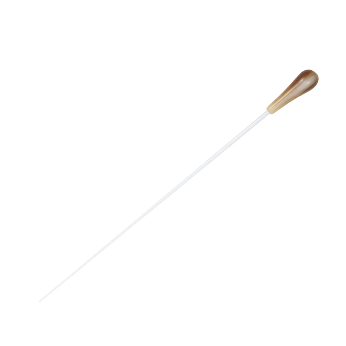 

White Colorful Resin Concert Durable Long Handle Music Orchestra Conducting Stick for