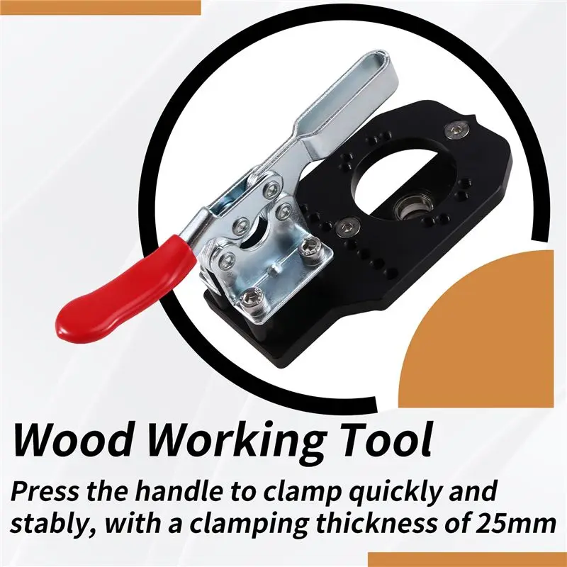 LICE-Woodworking 35Mm Hinge Hole Opener Cabinet Door Hinge Hole Locator Hinges Drilling Installation Auxiliary Tool